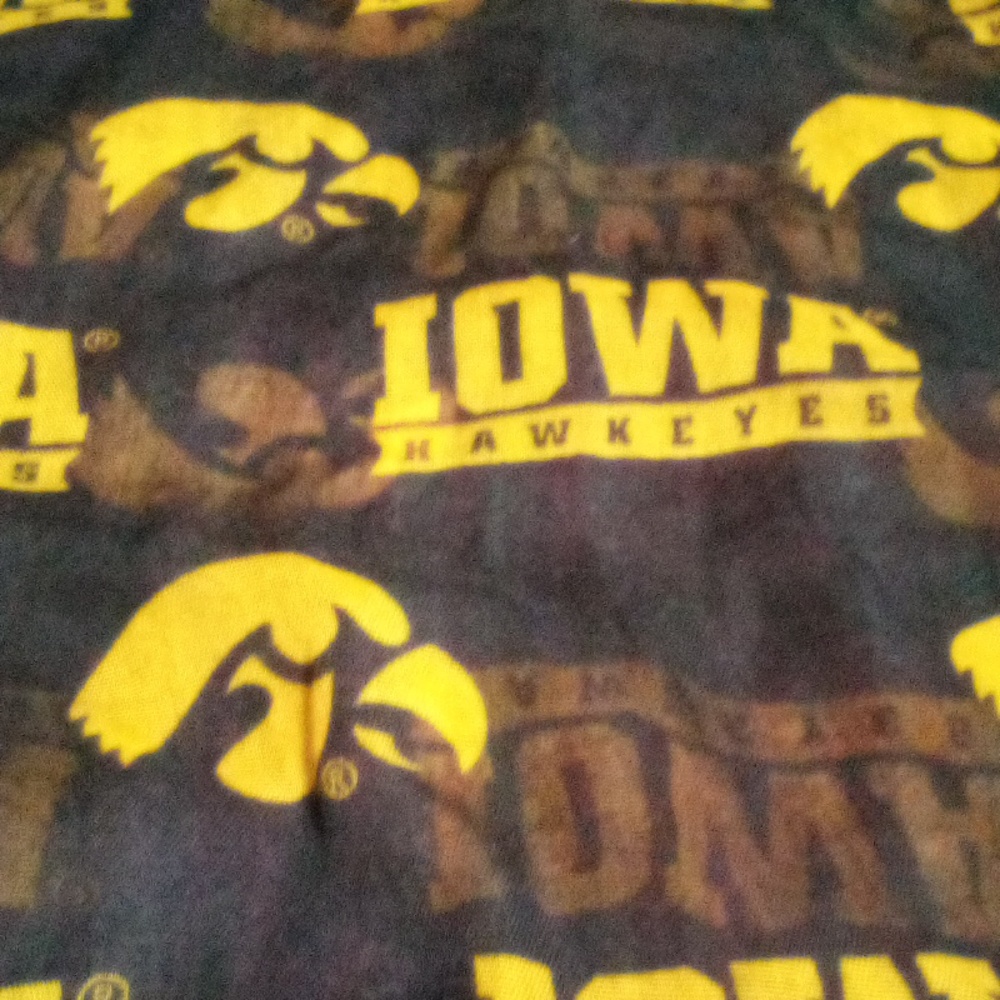 Iowa Hawkeyes Infinity Scarf lightweight